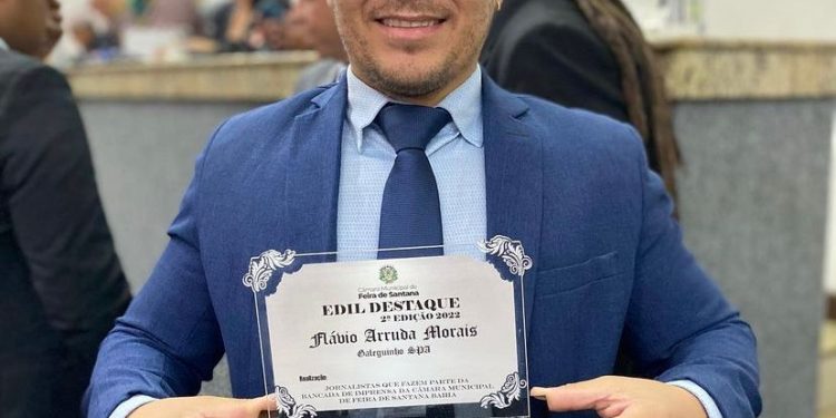 Vídeo: ” Reflexo do nosso trabalho “, diz Vereador Galeguinho SPA sobre ter sido eleito vereador destaque em Feira de Santana