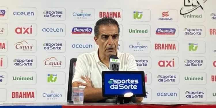 Paiva desabafa após triunfo do Bahia: “Estão sempre puxando o negativo ao invés do positivo”