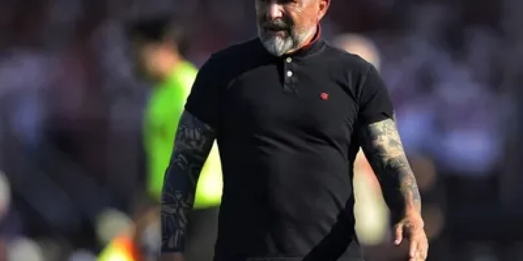 Flamengo: Sampaoli deixa campo ao apito final e não pega medalha de vice