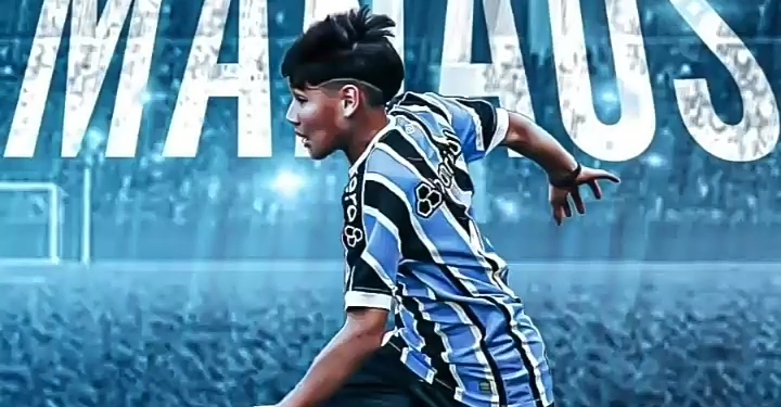 Manaus: craque do sub 13 do Grêmio já é referência na base e promessa para o futebol brasileiro