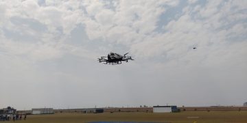Primeiro voo experimental de ‘carro voador’ no Brasil é realizado no interior de SP
