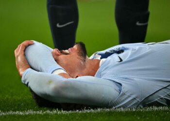 Piquerez, do Palmeiras, rompe ligamento do tornozelo direito e precisará passar por cirurgia